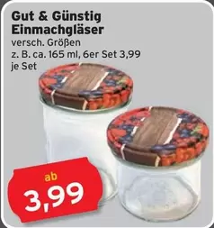 Einmachgläser