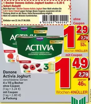 Danone -  Activia Joghurt