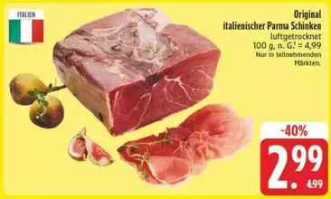 Original italienischer Parma Schinken