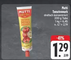 Tomatenmark dreifach konzentriert