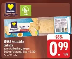 Ciabatta zum Aufbacken, vegan