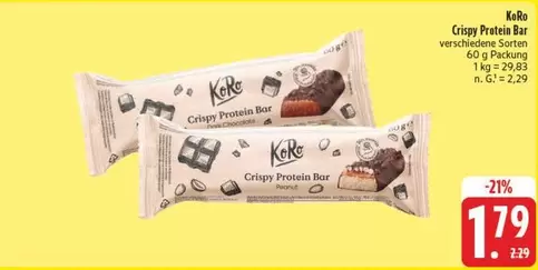Crispy Protein Bar