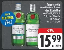 Gin verschiedene Sorten oder Alkoholfrei