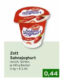 Sahnejoghurt Erdbeere