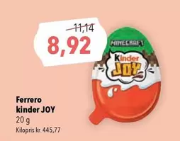 Minecraft - kinder JOY