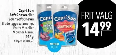 Capri - Soft Chews eller Sour Soft Chews