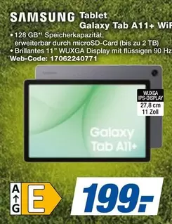 Samsung - Tablet Galaxy Tab A11+ WiFi
