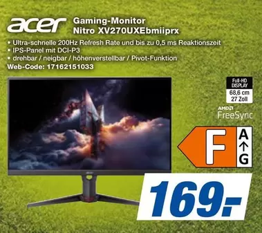 Acer - Nitro XV270UXEbmiiprx