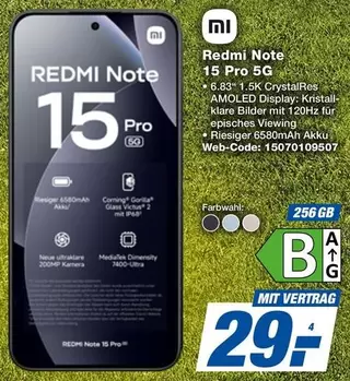 Xiaomi - Redmi Note 15 Pro 5G