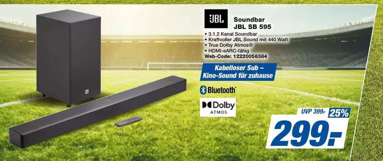 Jbl - Soundbar JBL SB 595