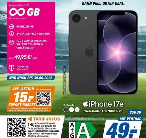 Apple - iPhone 17e