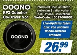 OOONO KFZ-Zubehoer Co-Driver No1