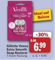 Gillette - Venus Extra Smooth Snap Rasierer 1-Stück-Packung
