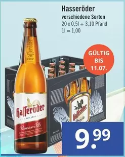Hasseröder verschiedene Sorten