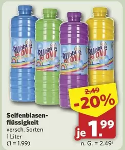 Seifenblasenflüssigkeit