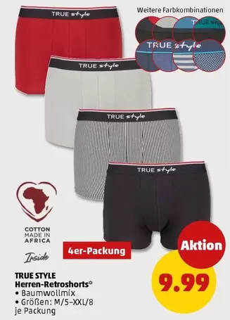 Herren-Retroshorts