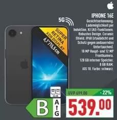 Apple - IPHONE 16E