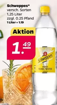 Schweppes - verschiedene Sorten