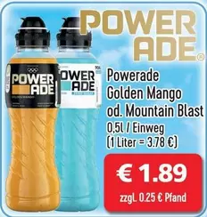 Powerade - Golden Mango od. Mountain Blast