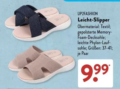 Leicht-Slipper