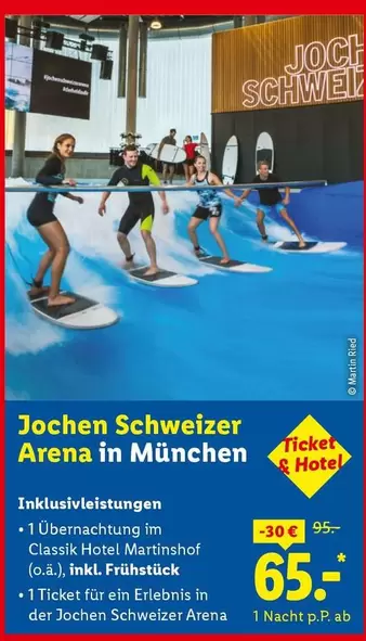 Arena - Jochen Schweizer in München