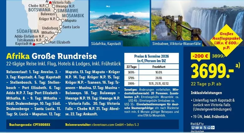 Bosch - Afrika Große Rundreise