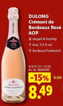 Crémant de Bordeaux Rosé AOP