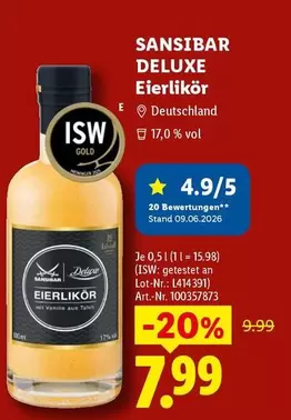 Deluxe - Eierlikör