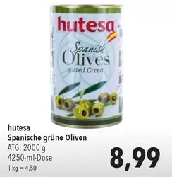Spanische grüne Oliven