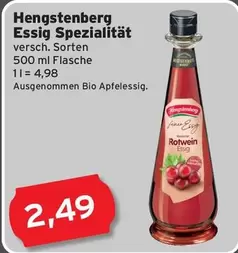 Bio - Essig Spezialität