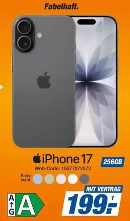 Apple - iPhone 17 256GB