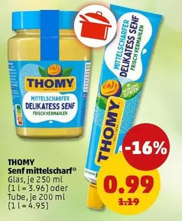 Gold - Senf mittelscharf