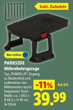 Mährobotergarage Typ "PUMRG A1"