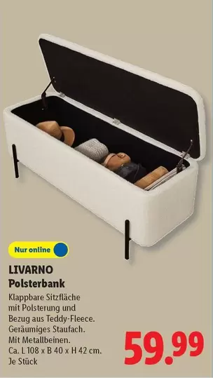 Klappbare Sitzbank