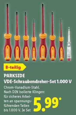 VDE-Schraubendreher-Set 1.000 V