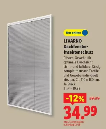 Dachfenster-Insektenschutz