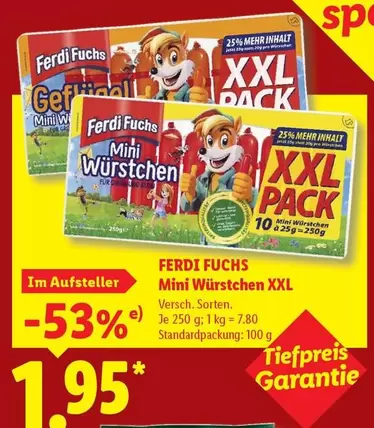 Fuchs - Mini Würstchen XXL