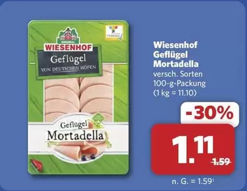Geflügel Mortadella