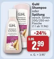 Shampoo oder Spülung