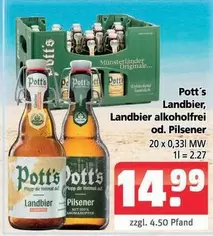 Landbier alkoholfrei od. Pilsener
