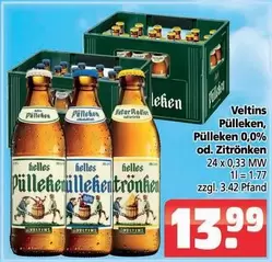 Püllekken, Püllekken 0,0% od. Zitronen