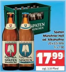 Münchner Hell od. Alkoholfrei