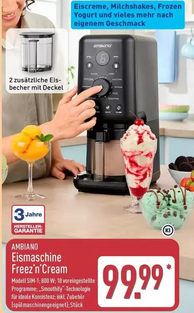 Frozen - Eismaschine Freez'n Cream
