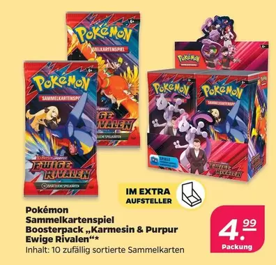 Pokemon - Sammelkarten "Karmesin & Purpur Ewige Rivalen"