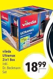 Vileda - Ultramax 2in1 Box inkl. Dr. Beckmann Set