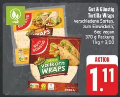 Tortilla Wraps Vollkorn