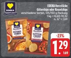 Gitterchips oder Kesselchips