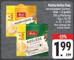 Kaffee Pads