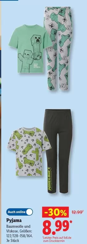 Minecraft - Pyjama