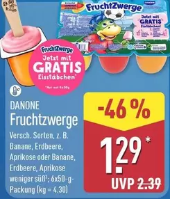 Danone - Fruchtzwerge Eisstäbchen